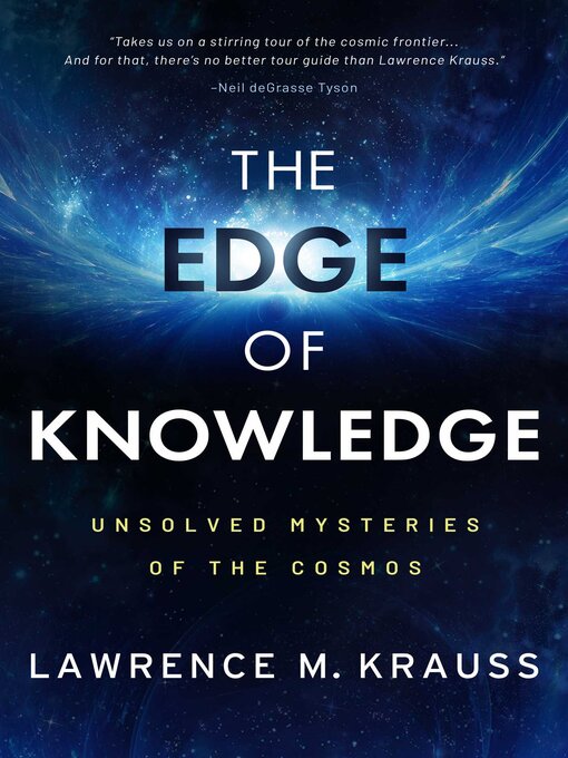 Title details for The Edge of Knowledge by Lawrence M. Krauss - Available